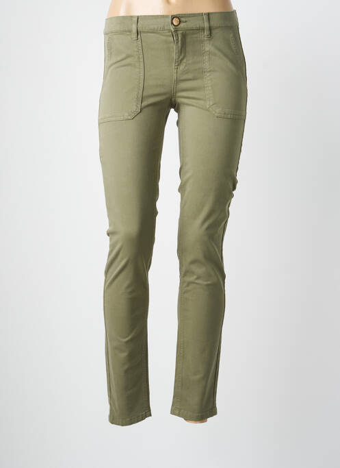 Pantalon chino verde LOLA ESPELETA femeie