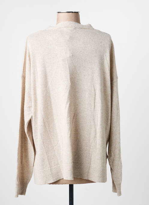 Vestă cu mâneci lungi bej LOLA ESPELETA femeie