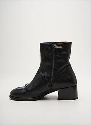 Botine/ghete material neted toc de 4 la 6 cm negru MOT-CLÈ femeie