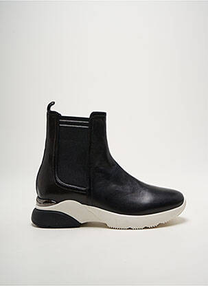 Botine/ghete material neted toc de 4 la 6 cm negru MOT-CLÈ femeie