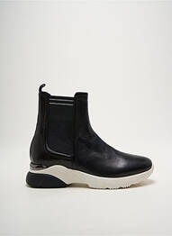 Botine/ghete material neted toc de 4 la 6 cm negru MOT-CLÈ femme