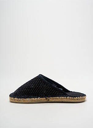 Papuci/pantofi de casă țesătură satinată toc plat până la 3 cm negru ART OF SOULE femeie