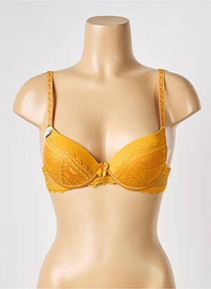 Sutien top sutien push-up top sutien push-up galben LILI & ZOÉ femeie