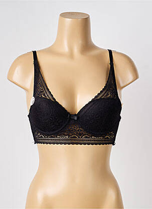Sutien top sutien push-up top sutien push-up negru LILI & ZOÉ femeie
