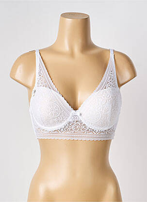 Sutien top sutien push-up top sutien push-up alb LILI & ZOÉ femeie