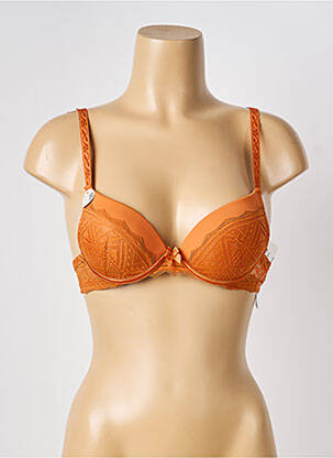 Sutien top sutien push-up top sutien push-up portocalie LILI & ZOÉ femeie