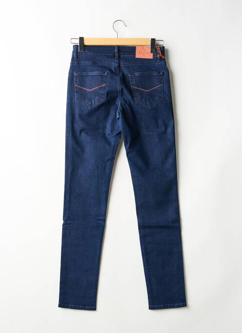 Blugi cu croială slim albastru MAISON WOOLIES bărbat