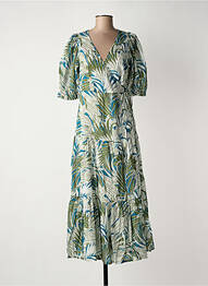 Rochie lungă verde MOLLY BRACKEN femme
