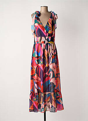 Rochie lungă roșu MOLLY BRACKEN femeie