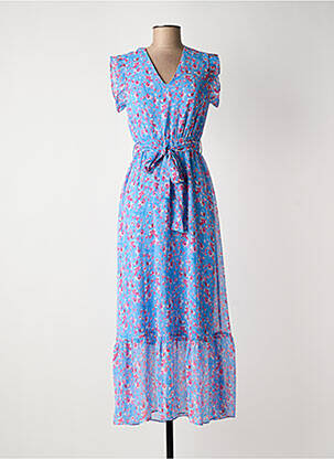 Rochie lungă albastru SUD EXPRESS femeie