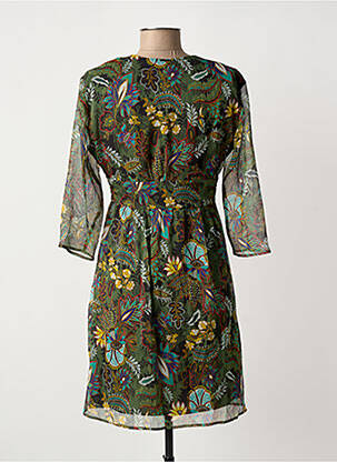 Rochie scurtă verde ONE STEP femeie