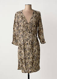 Rochie scurtă bej ONE STEP femeie