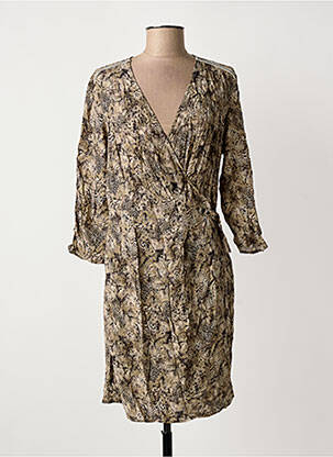 Rochie scurtă bej ONE STEP femeie