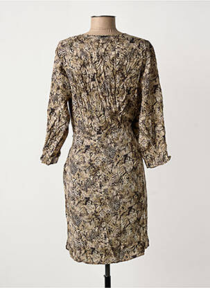Rochie scurtă bej ONE STEP femeie