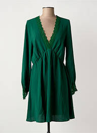Rochie scurtă verde LA PETITE ETOILE femme