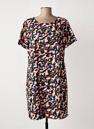 Rochie scurtă mâneci scurte mâneci scurte negru MOLLY BRACKEN femme