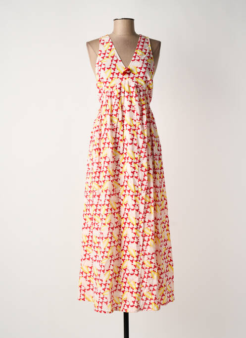 Rochie lungă roșu ME-TISSE femeie