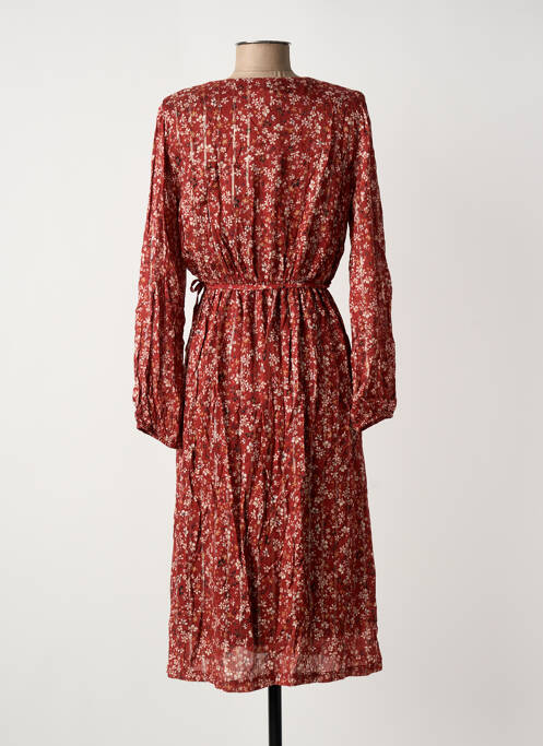 Rochie midi portocaliu LA FEE MARABOUTEE femeie