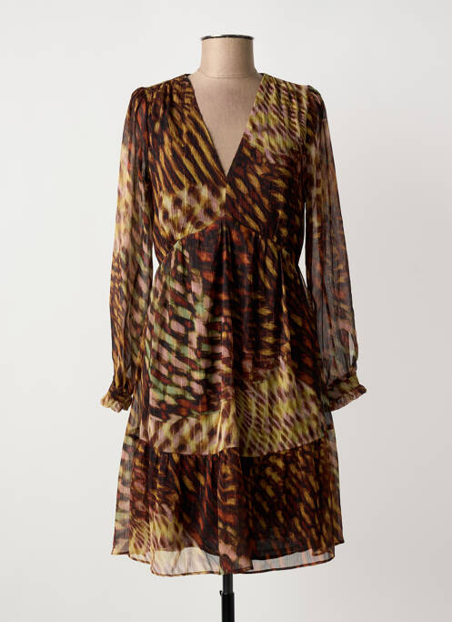 Rochie scurtă maro SUD EXPRESS femeie