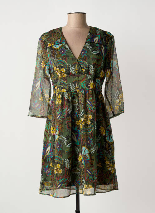 Rochie scurtă verde ONE STEP femeie