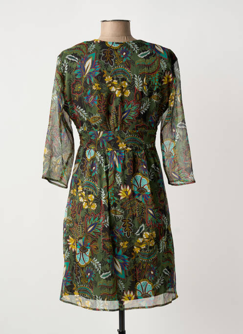 Rochie scurtă verde ONE STEP femeie