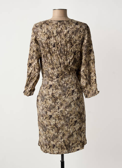 Rochie scurtă bej ONE STEP femeie