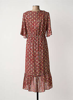 Rochie midi roșu VILA femeie