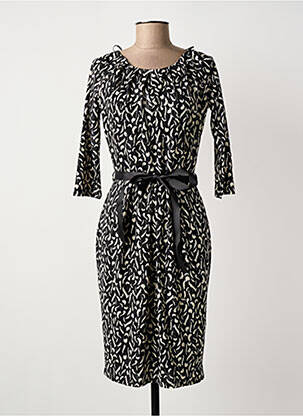 Rochie midi negru JULIE GUERLANDE femeie