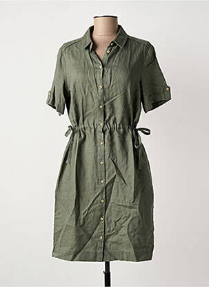 Rochie midi verde JULIE GUERLANDE femeie