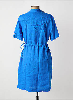 Rochie midi albastru JULIE GUERLANDE femeie