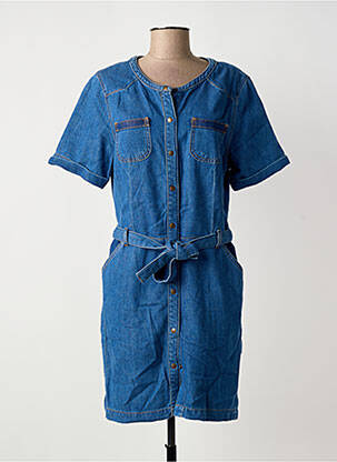 Rochie scurtă albastru ONE STEP femeie