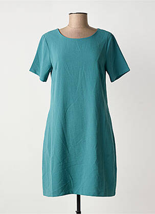 Rochie scurtă mâneci scurte mâneci scurte verde MOLLY BRACKEN femme