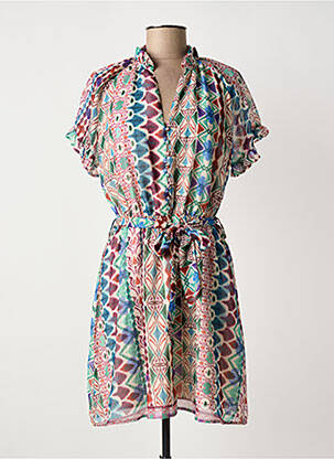 Rochie scurtă bej MOLLY BRACKEN femeie