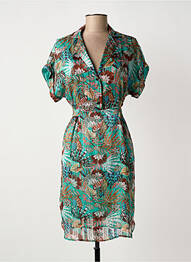 Rochie scurtă verde LA FEE MARABOUTEE femme