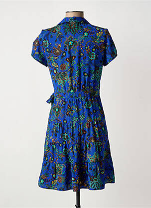 Rochie scurtă albastru ONE STEP femeie