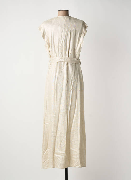 Rochie lungă bej LA FEE MARABOUTEE femeie