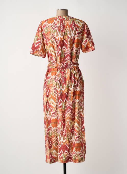 Rochie lungă portocaliu JULIE GUERLANDE femeie