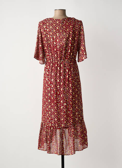 Rochie midi roșu VILA femeie