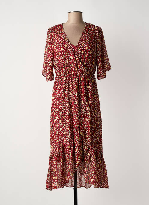 Rochie midi roșu VILA femme