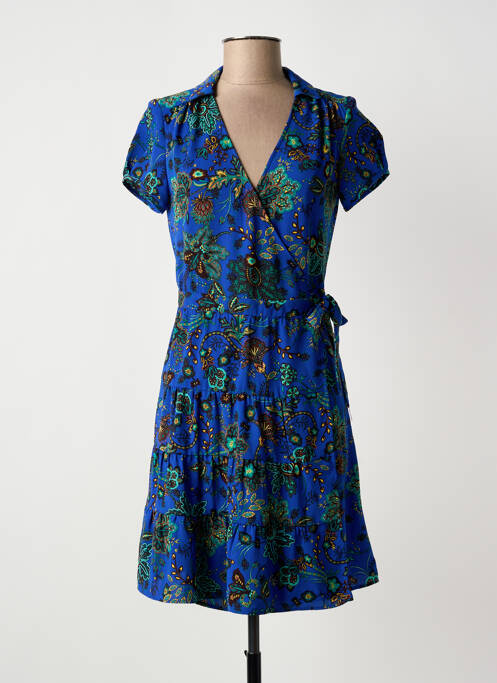 Rochie scurtă albastru ONE STEP femeie