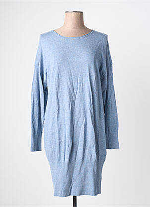 Rochie pulover albastru SANDWICH femeie