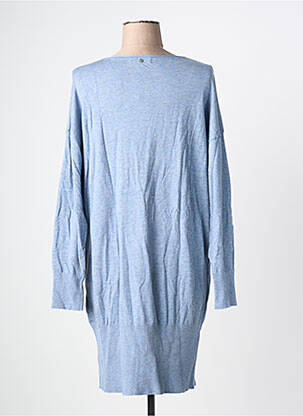 Rochie pulover albastru SANDWICH femeie