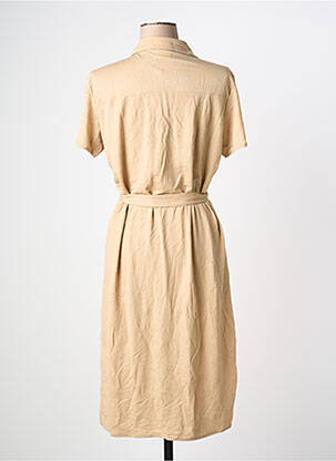 Rochie midi bej VILA femeie
