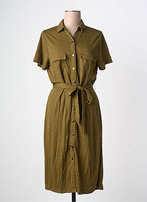 Rochie midi verde VILA femeie