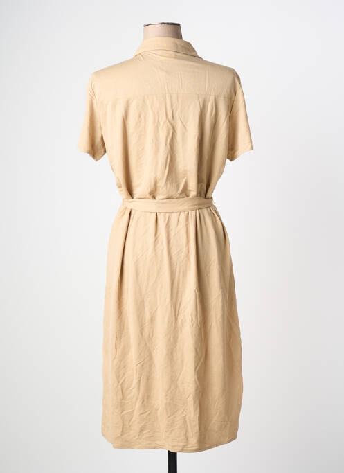 Rochie midi bej VILA femeie