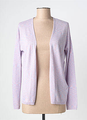 Vestă cu mâneci lungi violet SUD EXPRESS femeie