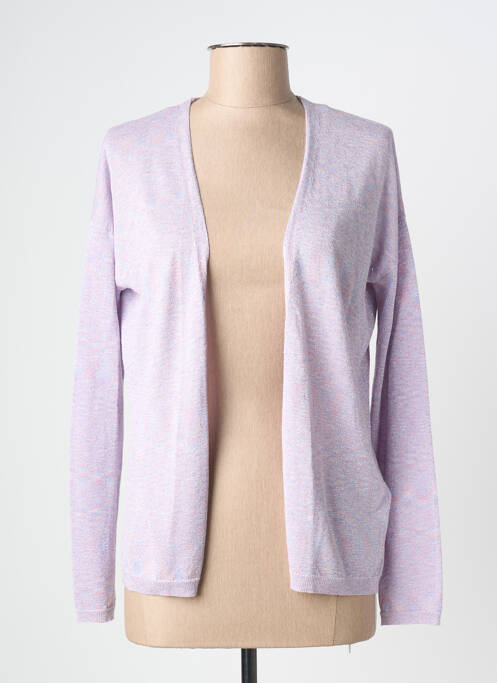 Vestă cu mâneci lungi violet SUD EXPRESS femeie