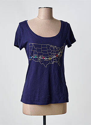 Tricou albastru ONE STEP femeie