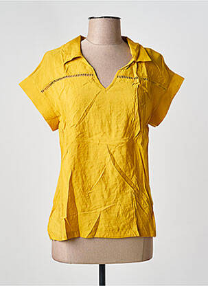 Top galben ONE STEP femeie