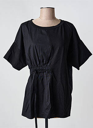 Tunică mâneci scurte negru HUMILITY femeie